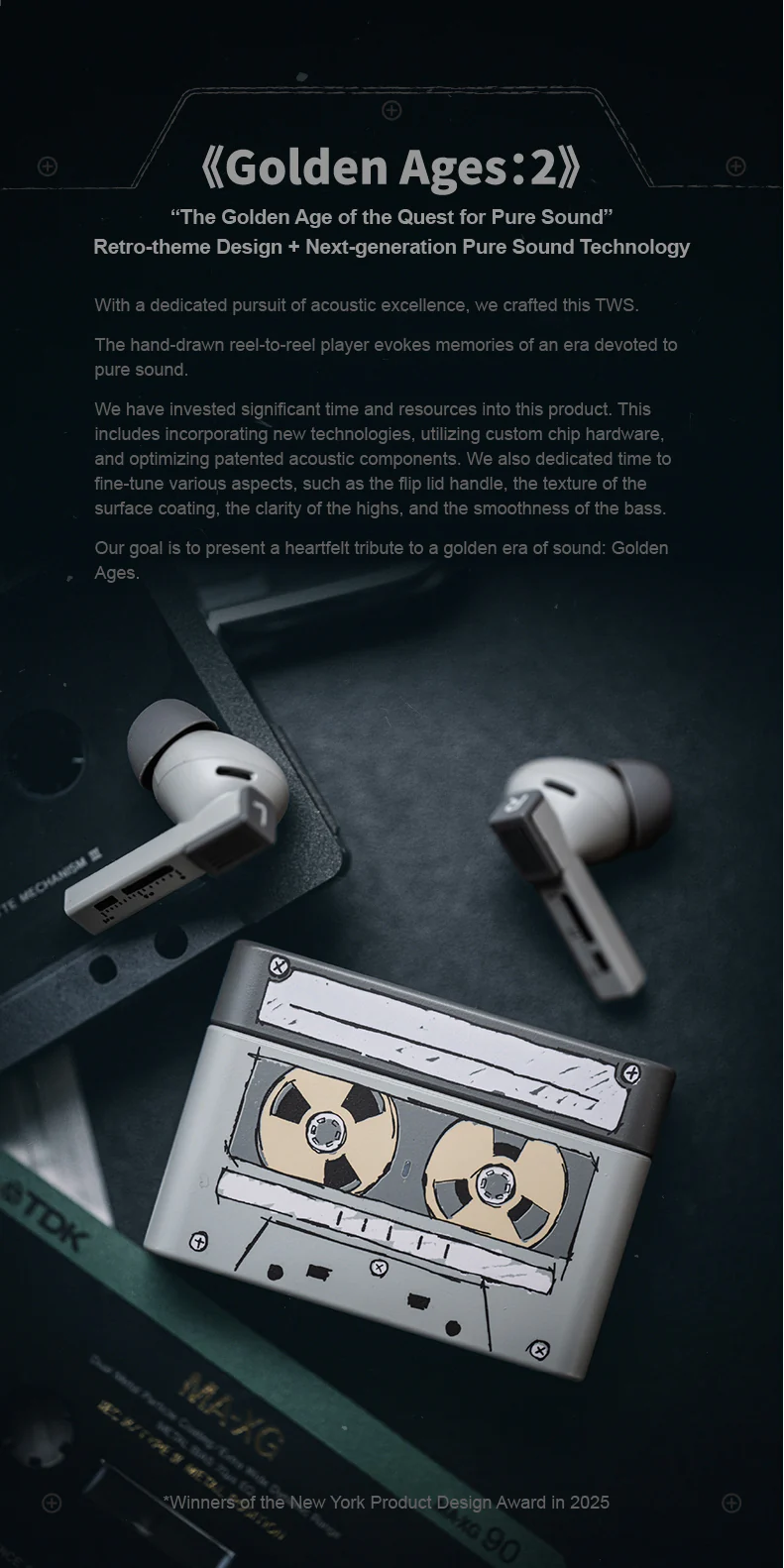 MOONDROP Golden Ages 2 ANC TWS IEMs - Image 3