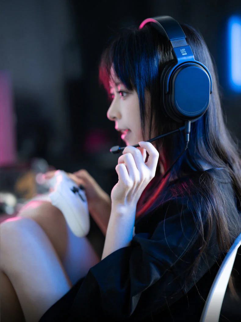 Moondrop Joker Professional Monitoring Closed-Back Dynamic Driver Full-Sized Headphones (Apos Certified) - Image 4