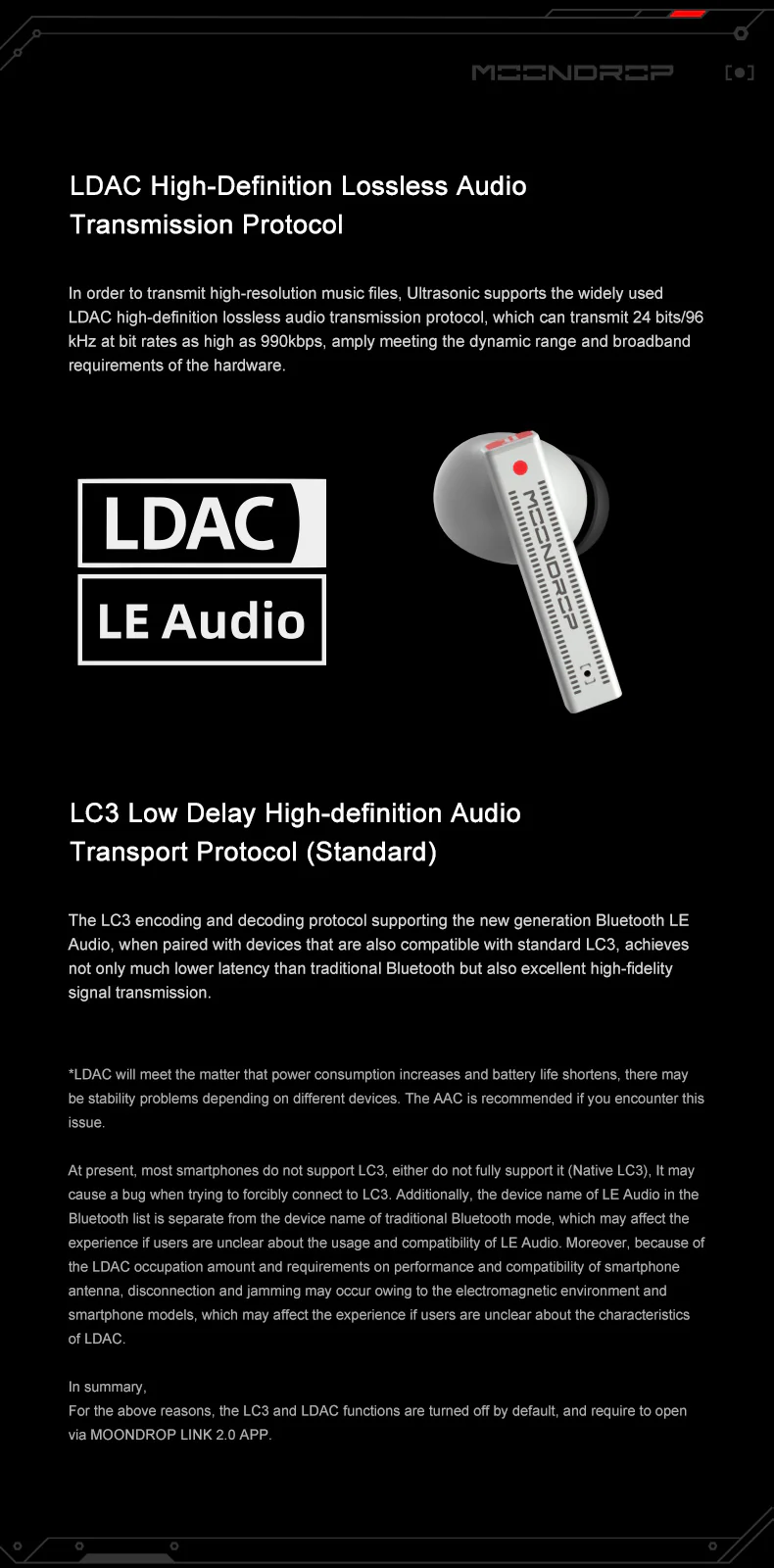 MOONDROP Ultrasonic Hybrid ANC IEMs (In-Ear Monitors) - Image 9
