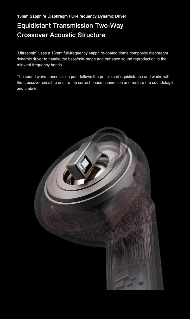 MOONDROP Ultrasonic Hybrid ANC IEMs (In-Ear Monitors) - Image 7