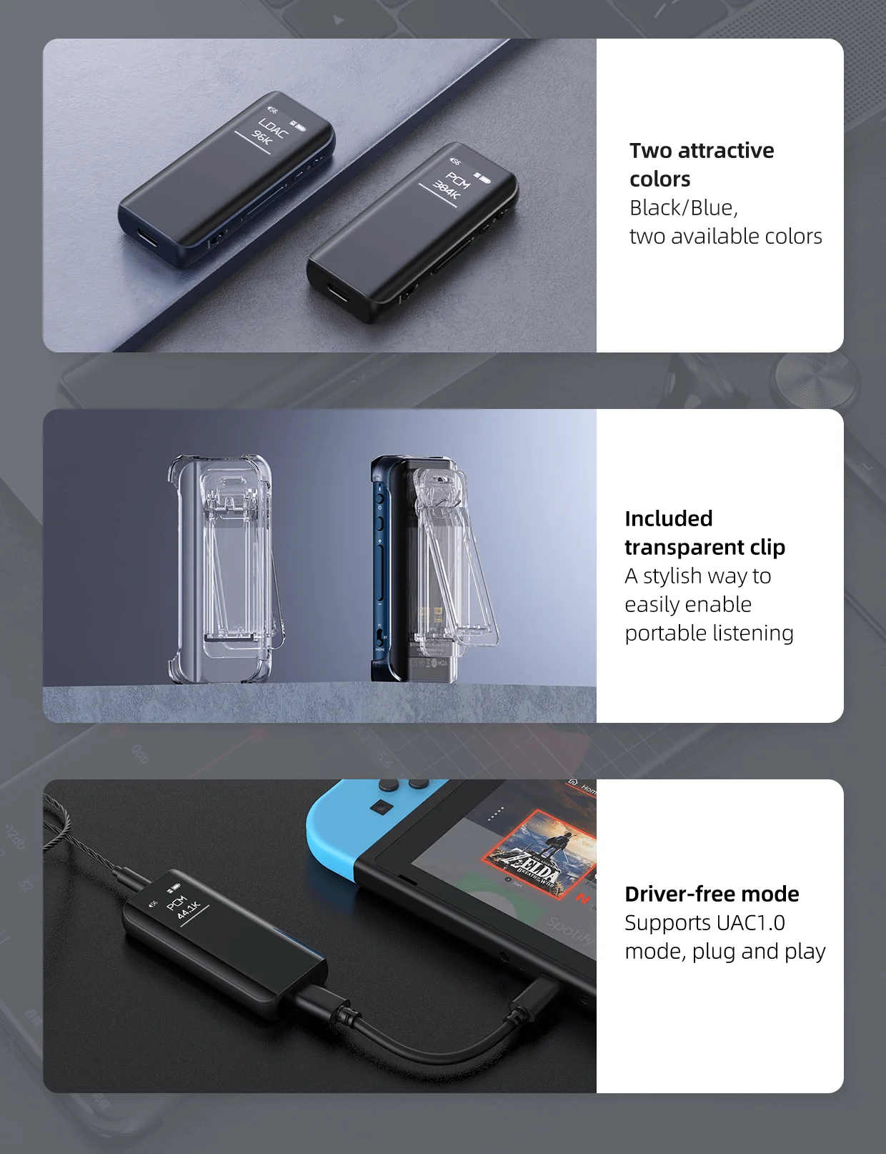 FiiO BTR15 Portable Hi-Fi Bluetooth DAC/Amp - Image 20
