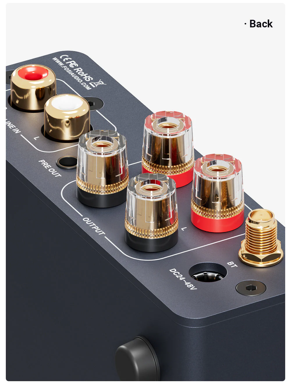 Fosi Audio BT20A Pro 2-Channel Bluetooth Power Amplifier - Image 10
