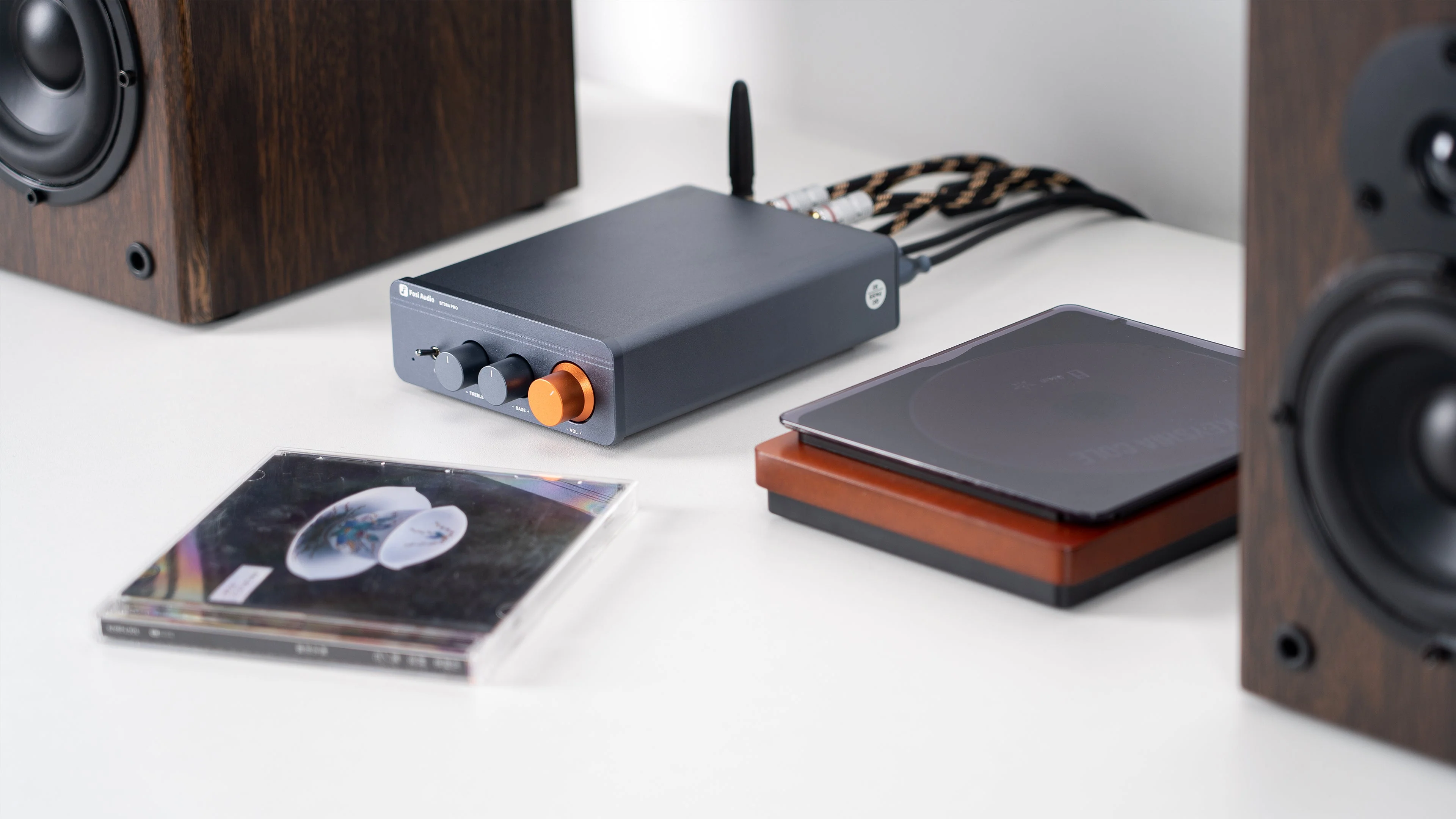 Fosi Audio BT20A Pro 2-Channel Bluetooth Power Amplifier - Image 2
