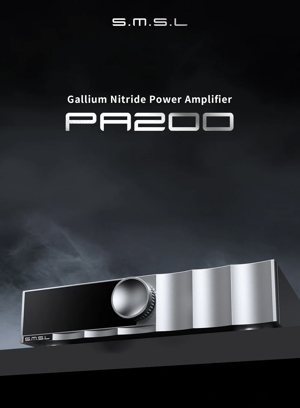 SMSL PA200 Gallium Nitride Power Amplifier - Image 3