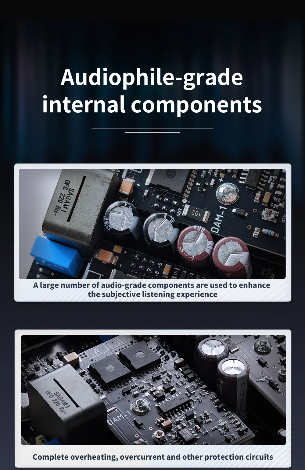 SMSL PA200 Gallium Nitride Power Amplifier - Image 7