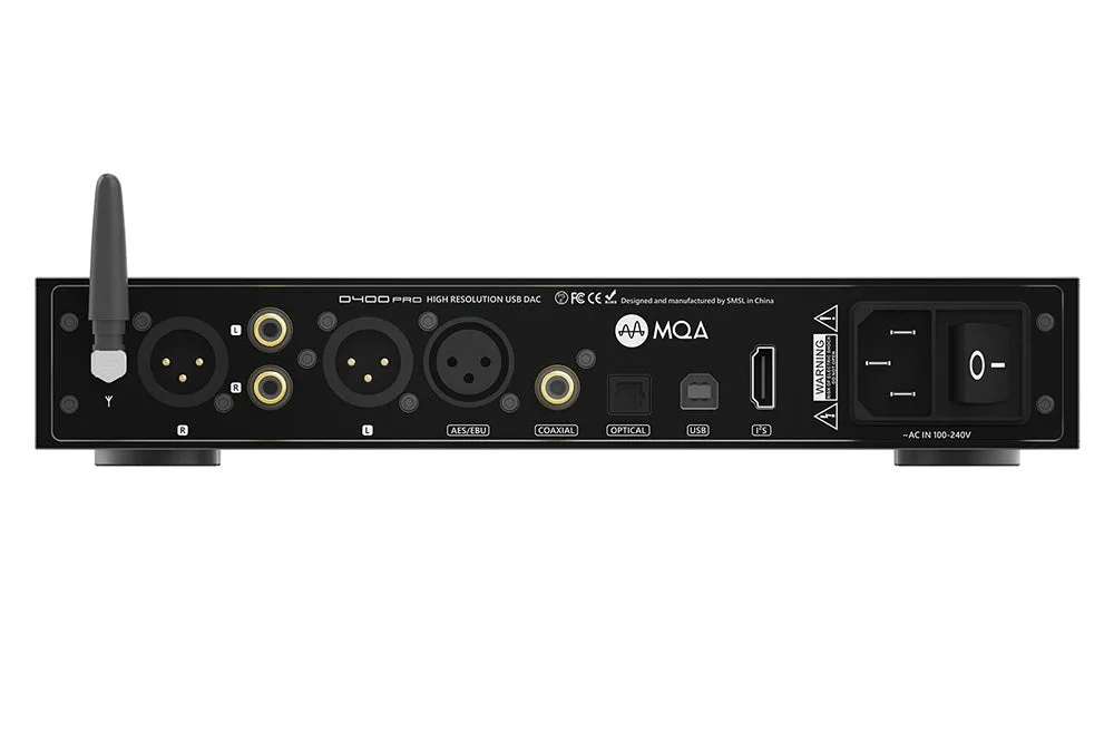 SMSL D400 Pro High Resolution USB Desktop DAC (Apos Certified) - Image 2