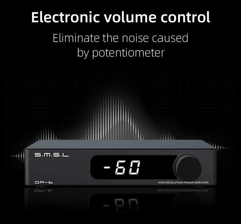 SMSL DA-6 Mini Power Amplifier (Apos Certified) - Image 10