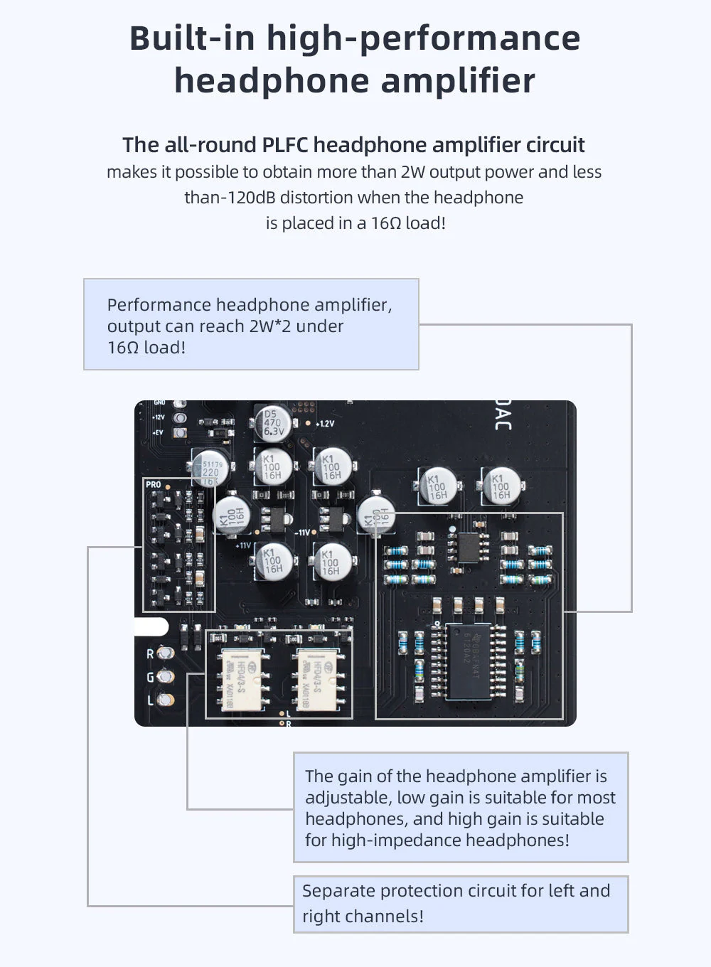 SMSL M500 MkIII Bluetooth DAC/ Amp (Apos Certified) - Image 12