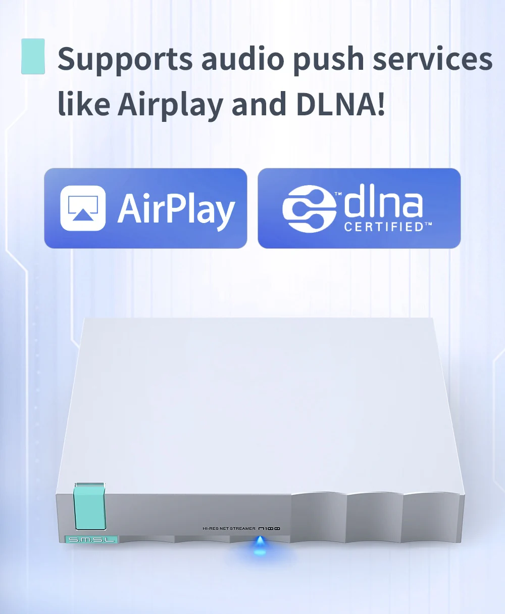 SMSL N100 Hi-Res Net Streamer - Image 7