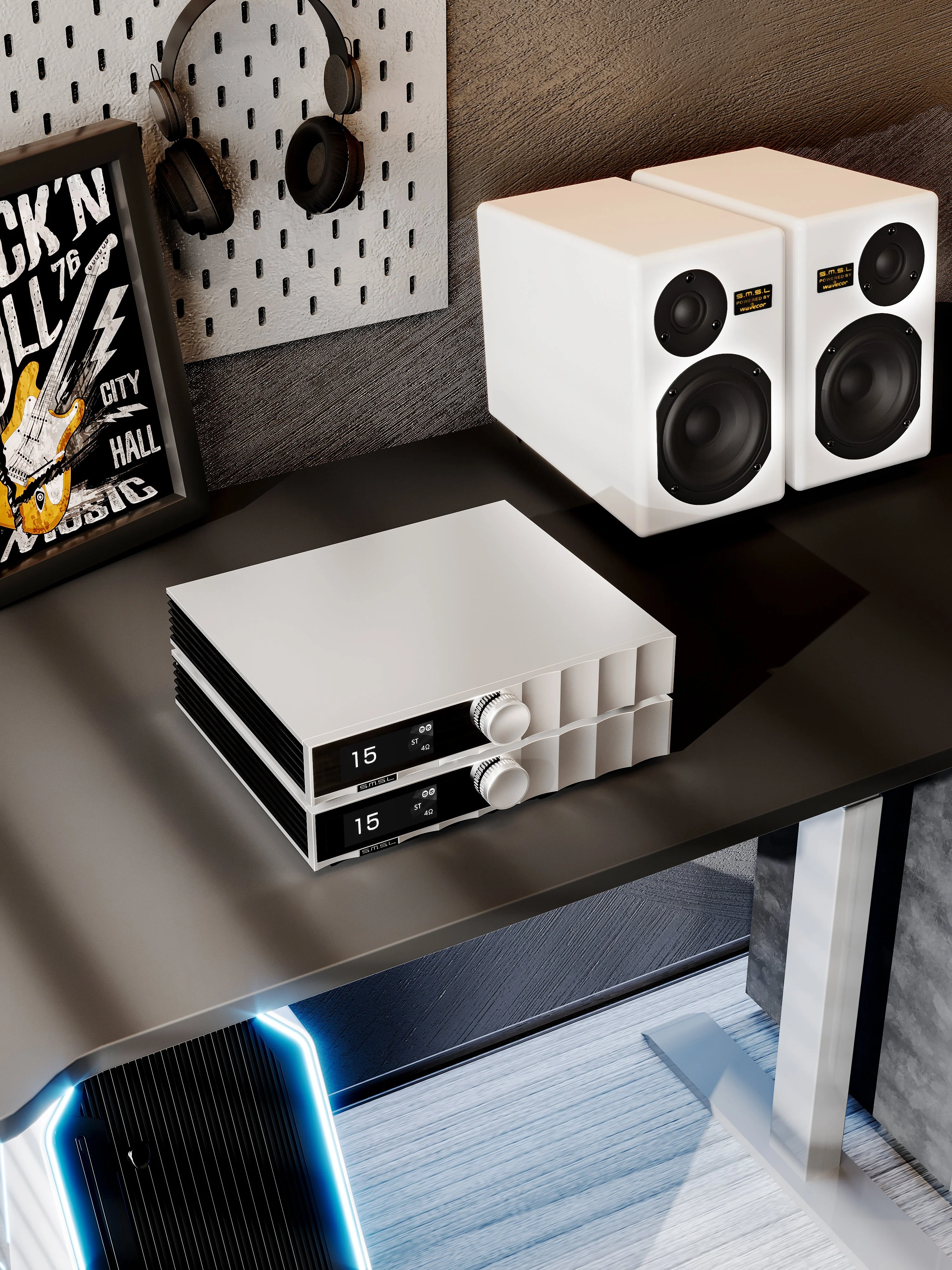 SMSL PA400 Gallium Nitride Power Amplifier - Image 20