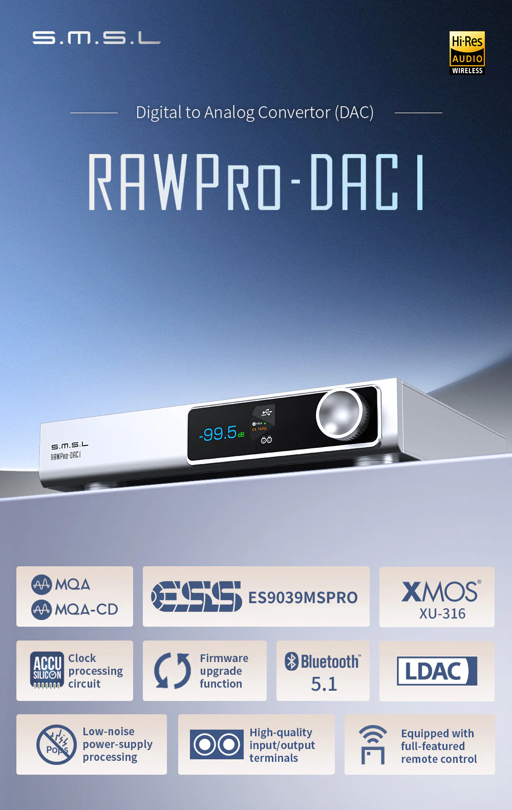 SMSL RAWPro-DAC 1 - Image 3