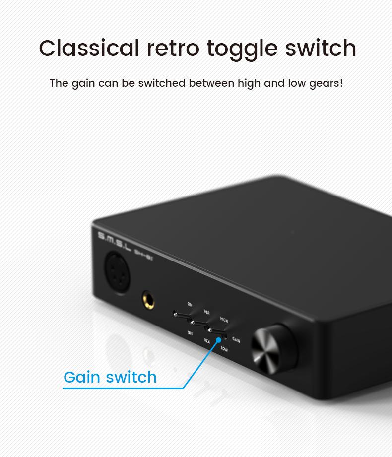 SMSL SH-8s High Resolution Headphone Amplifier (Apos Certified) - Image 10