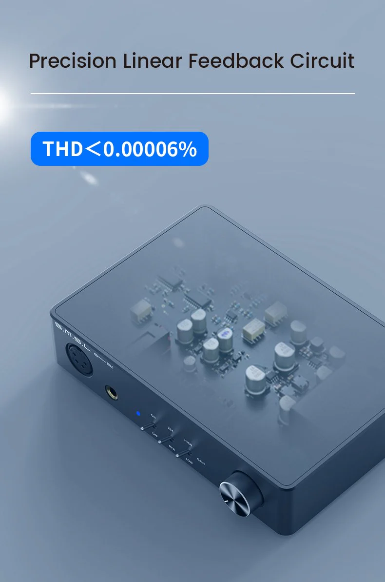 SMSL SH-8s High Resolution Headphone Amplifier (Apos Certified) - Image 5