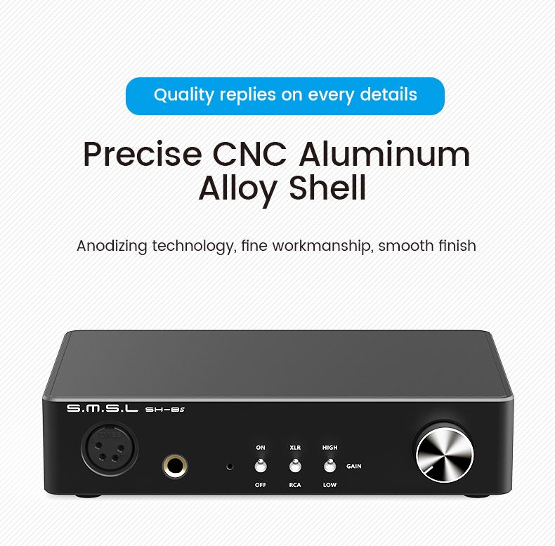 SMSL SH-8s High Resolution Headphone Amplifier (Apos Certified) - Image 9