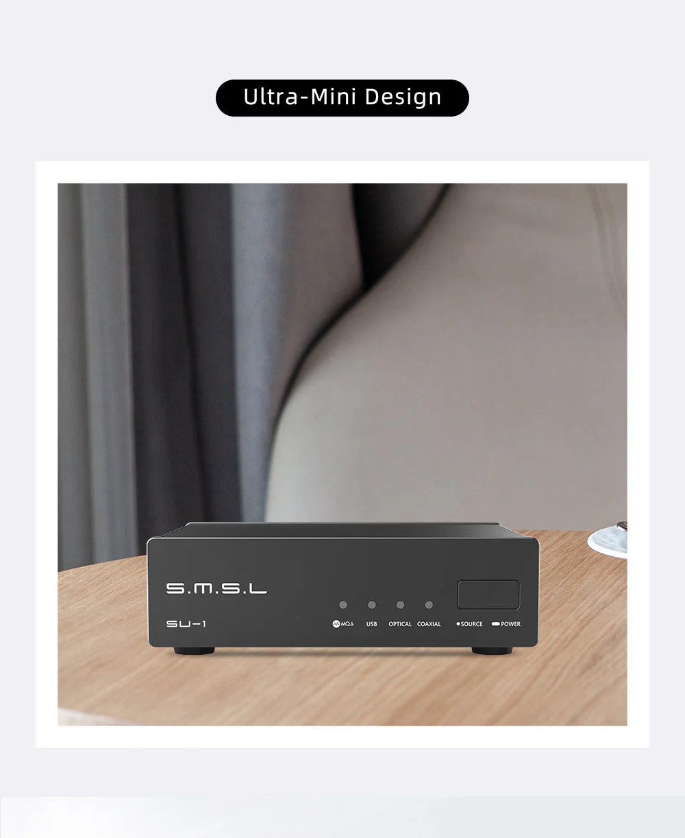 SMSL SU-1 MQA Audio DAC (Apos Certified) - Image 9
