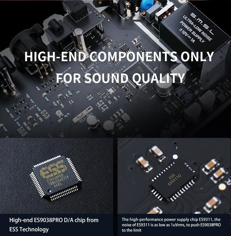 SMSL SU-9n Balanced Desktop DAC (Apos Certified) - Image 8