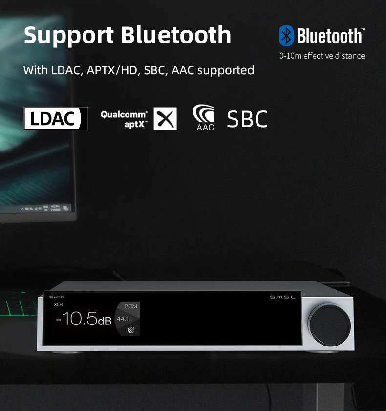 SMSL SU-X Balanced MQA Desktop DAC - Image 9