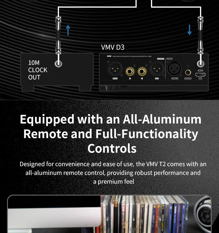 SMSL T2 VMV MQA CD Transport Digital Media Center - Image 8