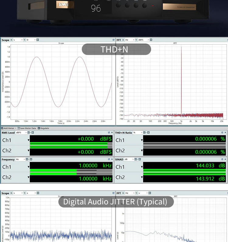 SMSL T2 VMV MQA CD Transport Digital Media Center - Image 14