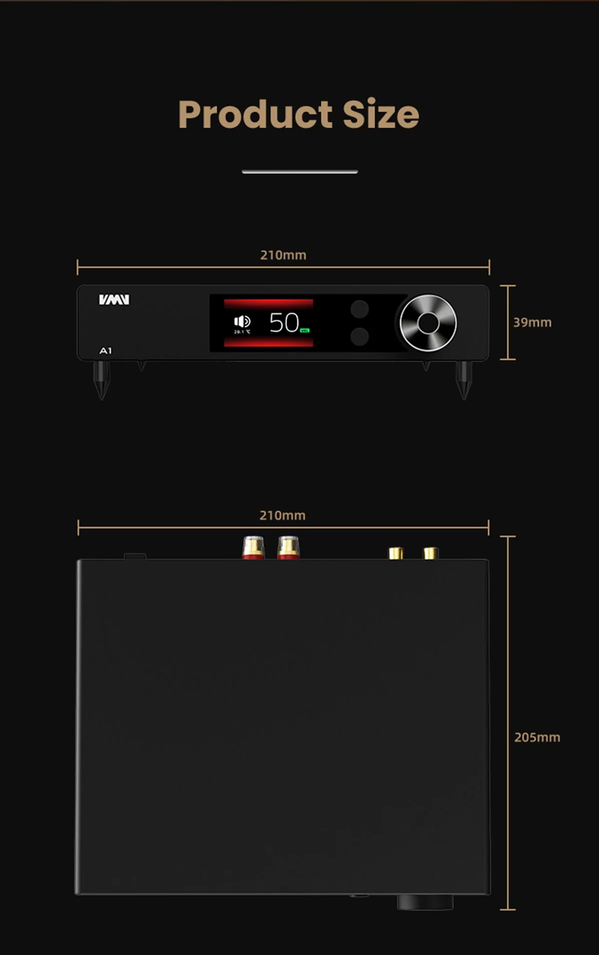 SMSL VMV A1 Class-A Amplifier (Apos Certified) - Image 11