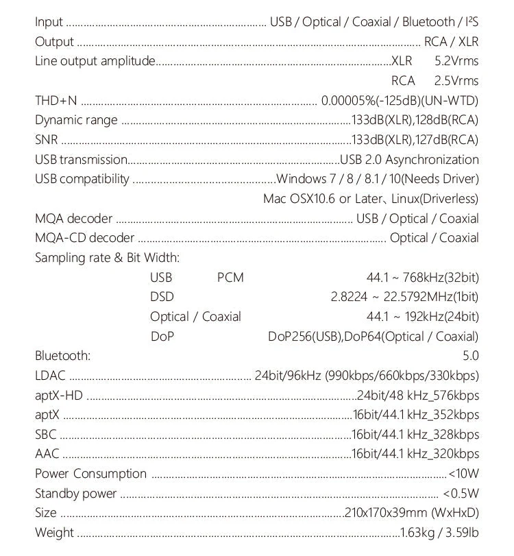 SMSL VMV D1se2 Desktop MQA DAC (Apos Certified) - Image 24