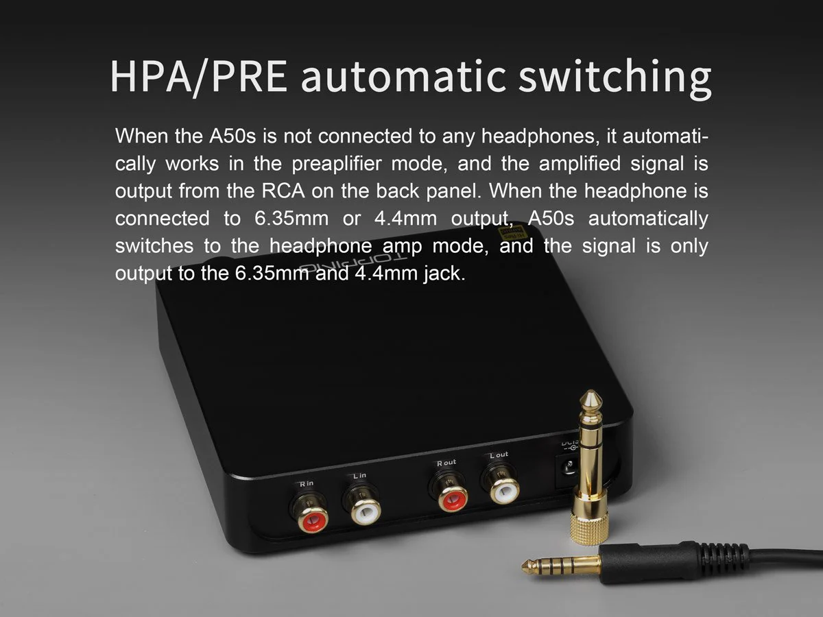 TOPPING A50s Headphone Amplifier (Apos Certified) - Image 12