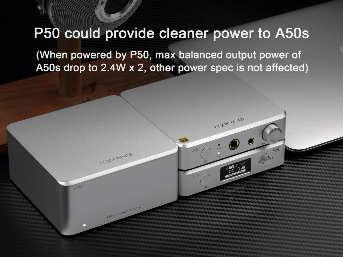 TOPPING A50s Headphone Amplifier (Apos Certified) - Image 16