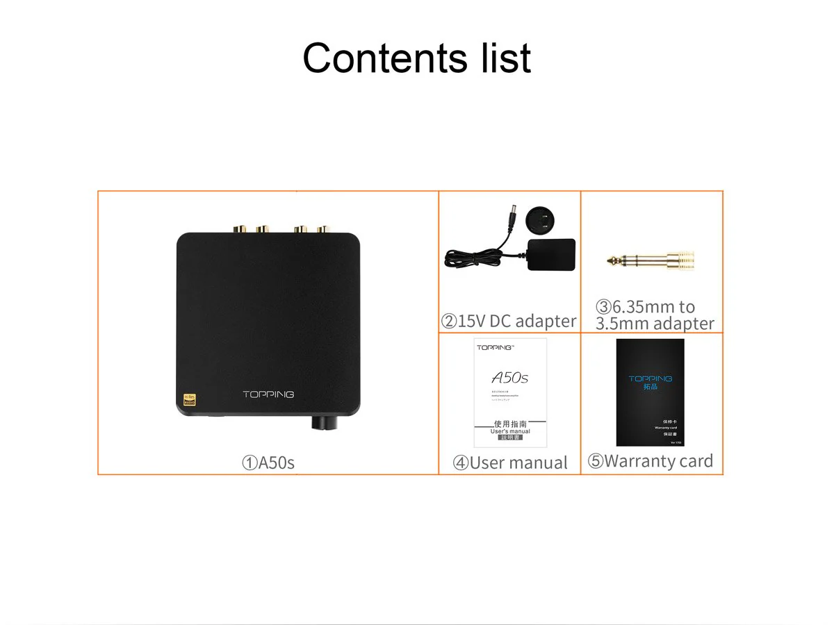 TOPPING A50s Headphone Amplifier (Apos Certified) - Image 22