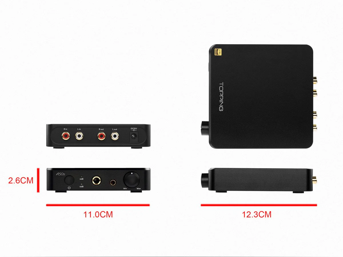 TOPPING A50s Headphone Amplifier (Apos Certified) - Image 23