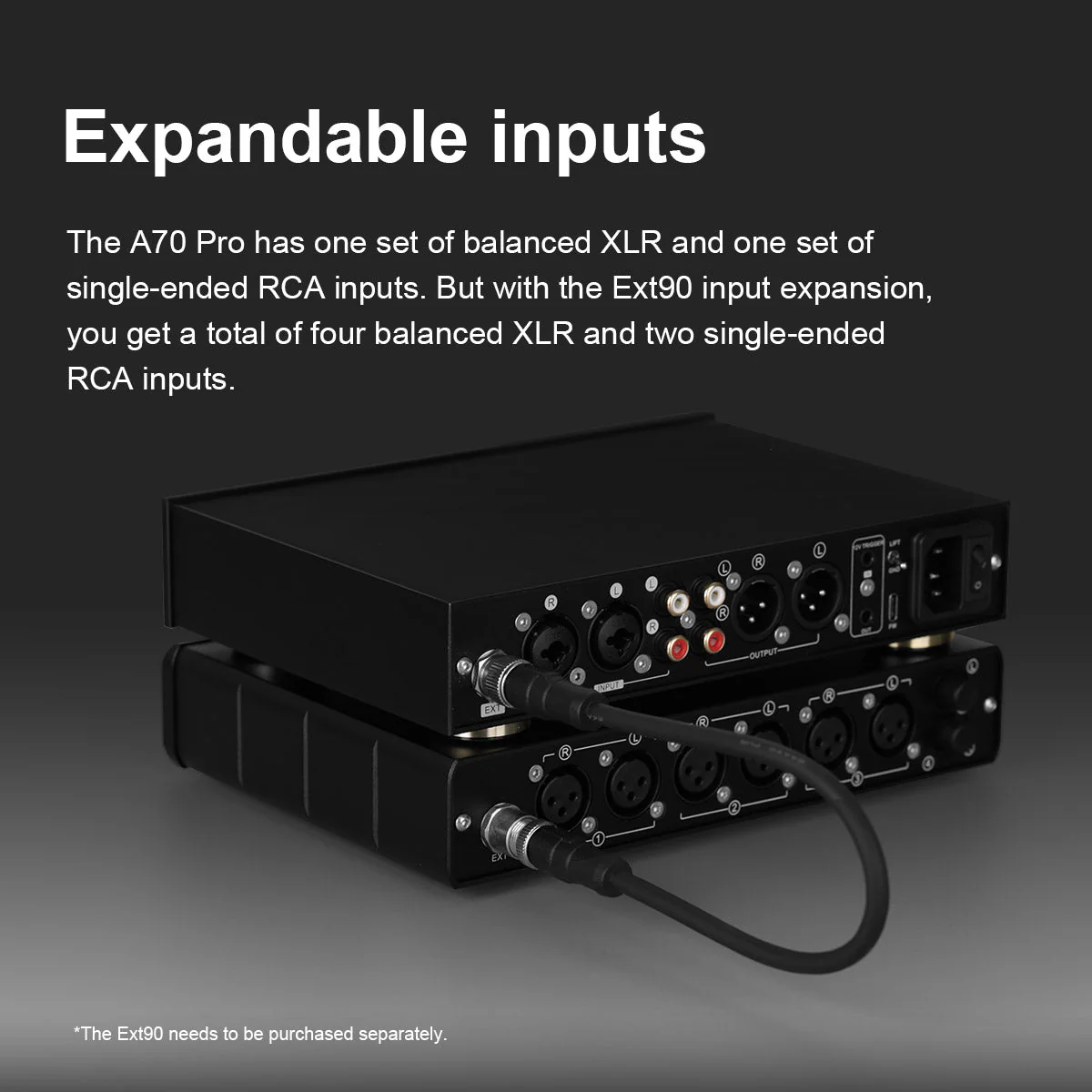 TOPPING A70 Pro Fully Balanced Headphone Amplifier (Apos Certified) - Image 22