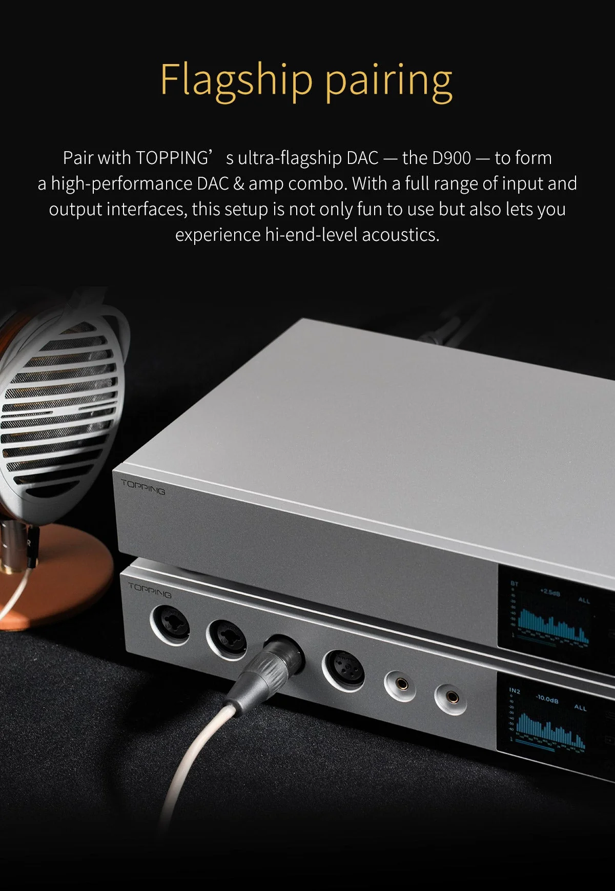 TOPPING A900 Ultra-Flagship Headphone Amplifier - Image 16