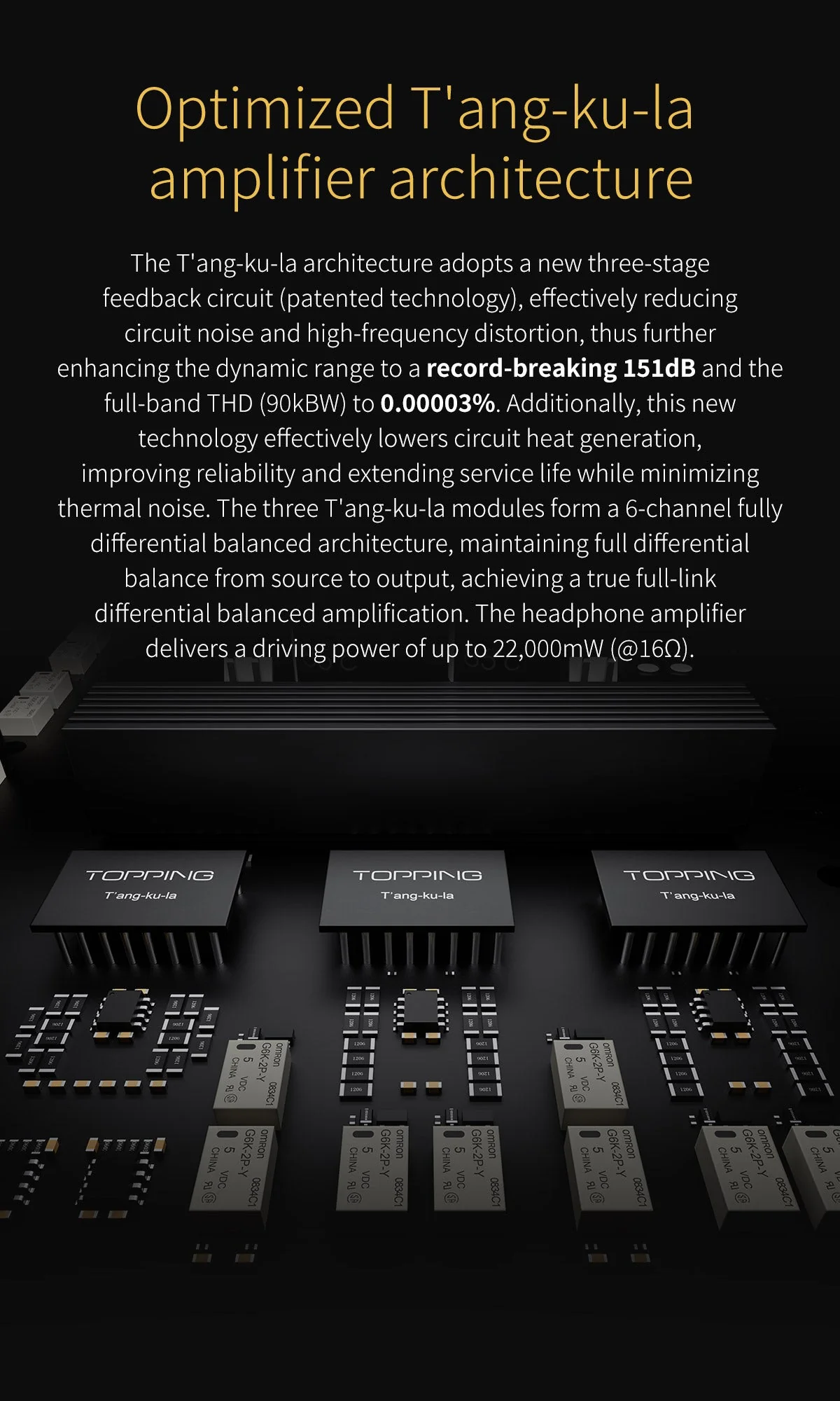 TOPPING A900 Ultra-Flagship Headphone Amplifier - Image 5