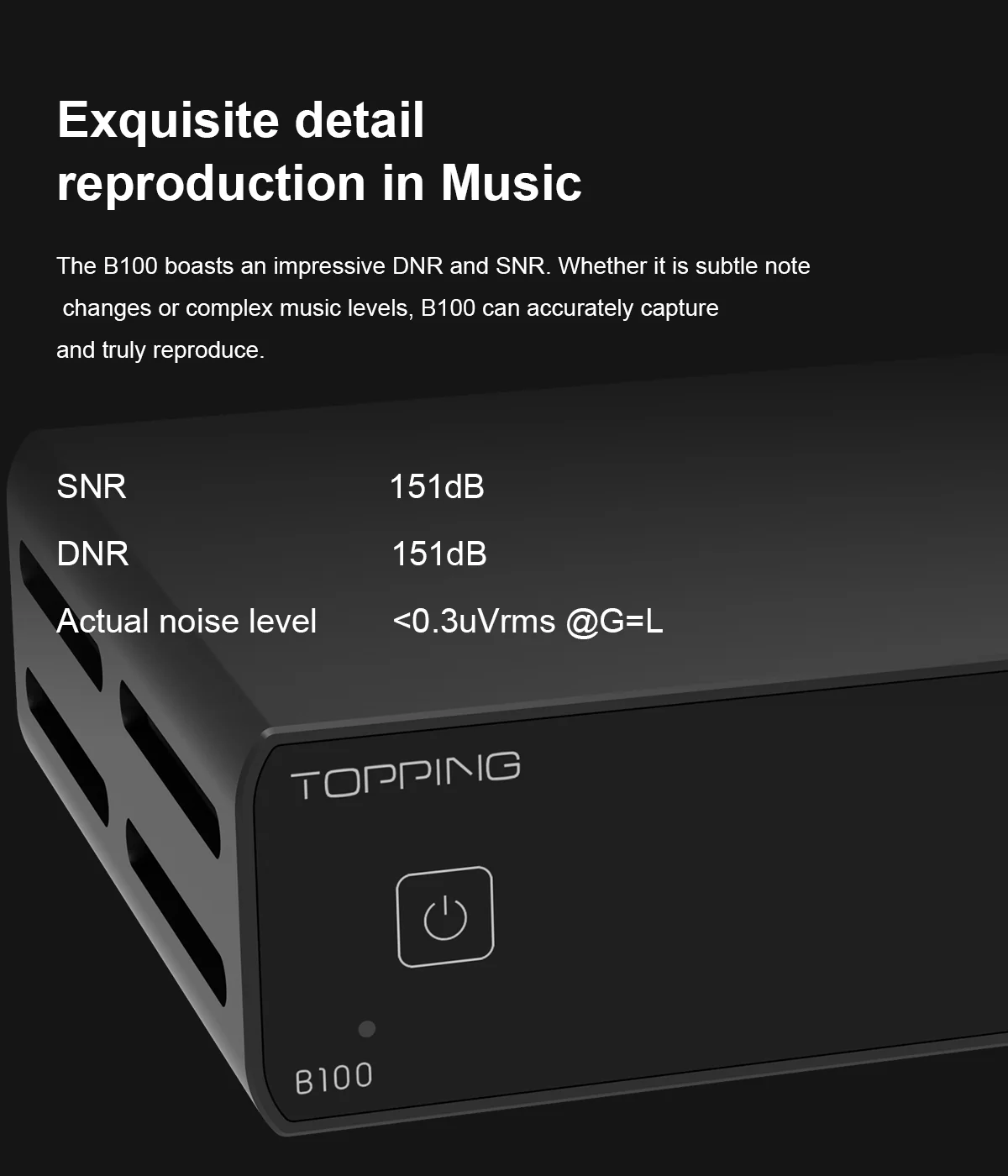 TOPPING B100 Mono Pure Power Amplifier - Image 6