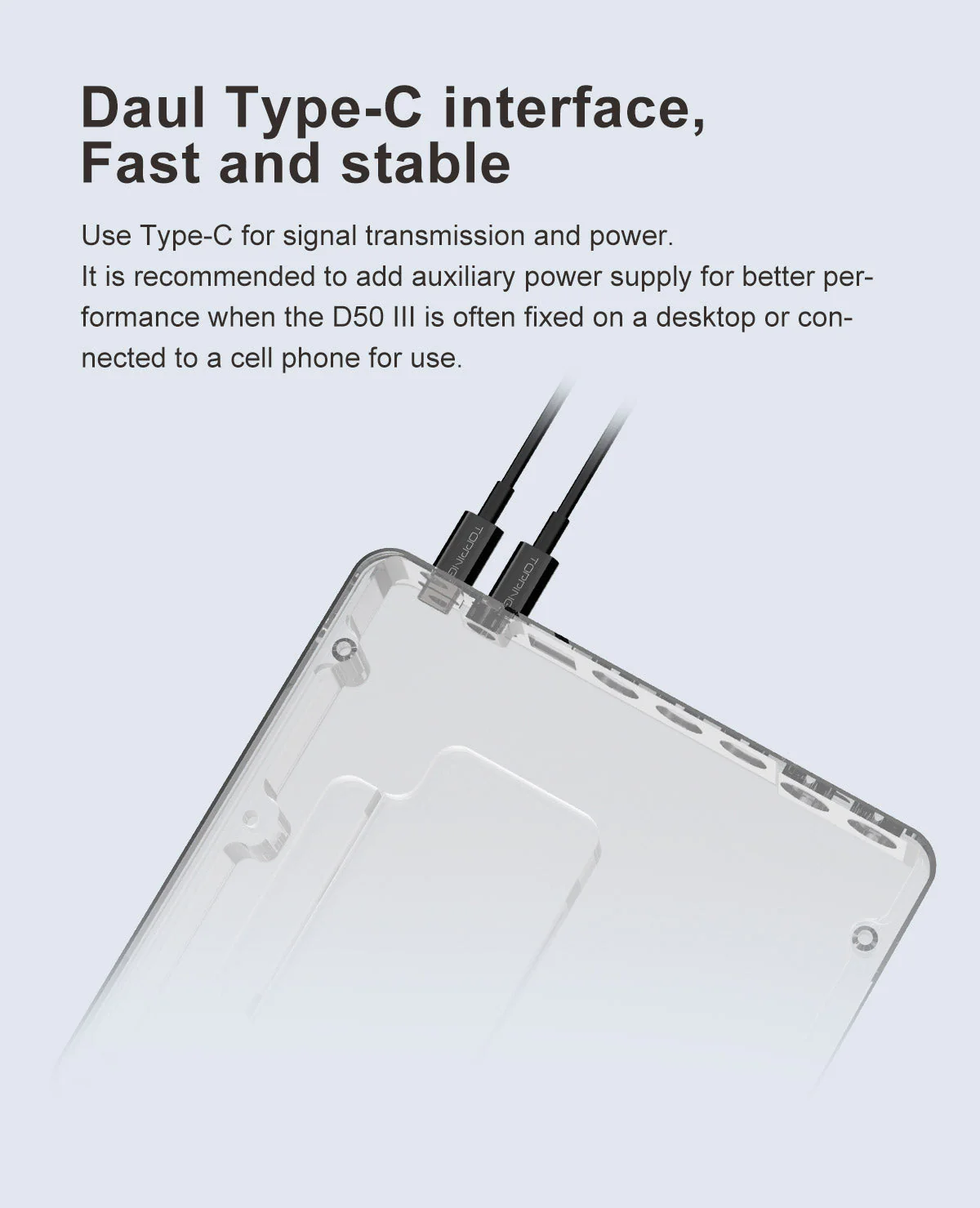 TOPPING D50 III Desktop DAC (Apos Certified) - Image 11