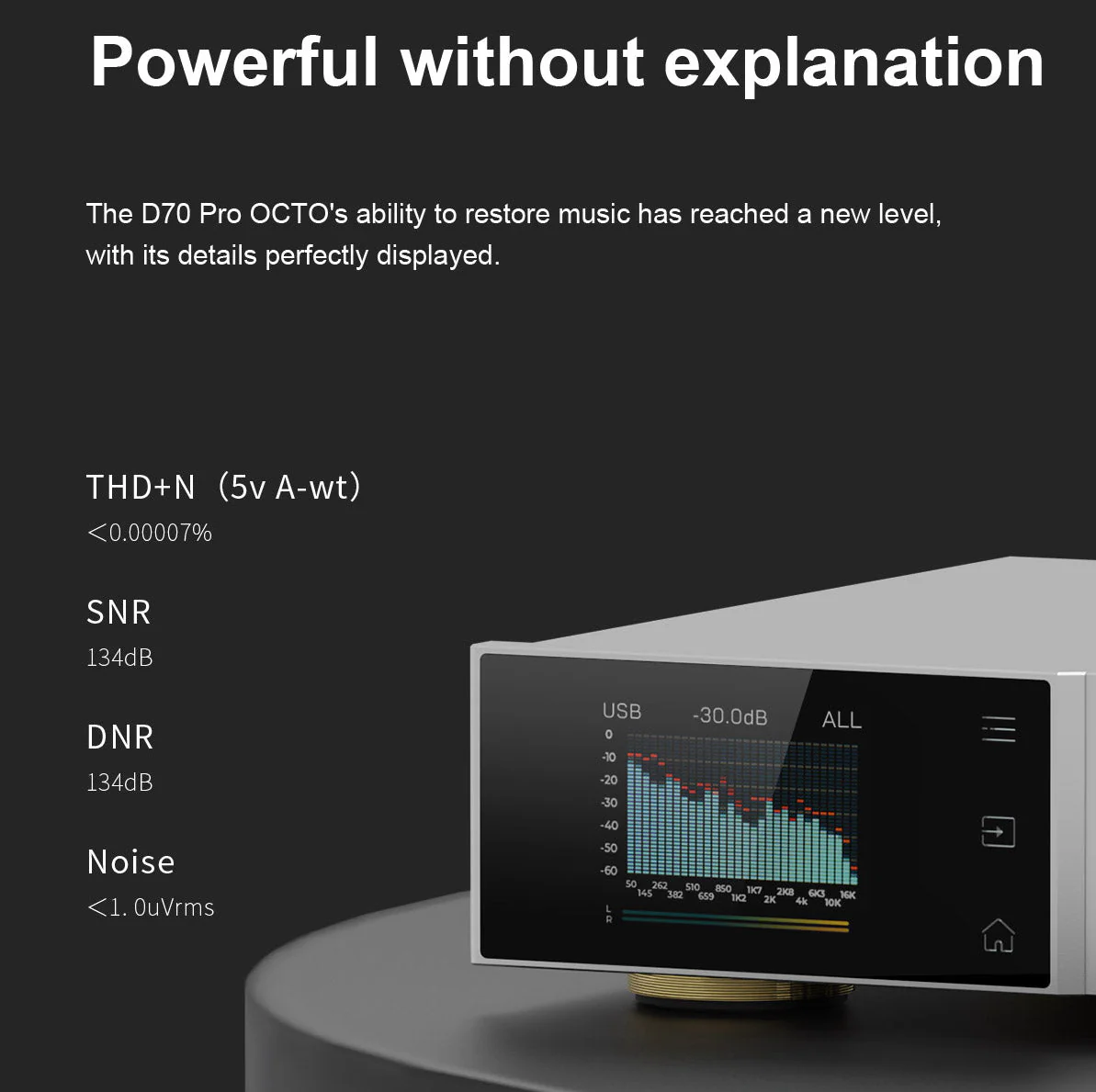 TOPPING D70 Pro OCTO HIFI Desktop DAC (Apos Certified) - Image 6