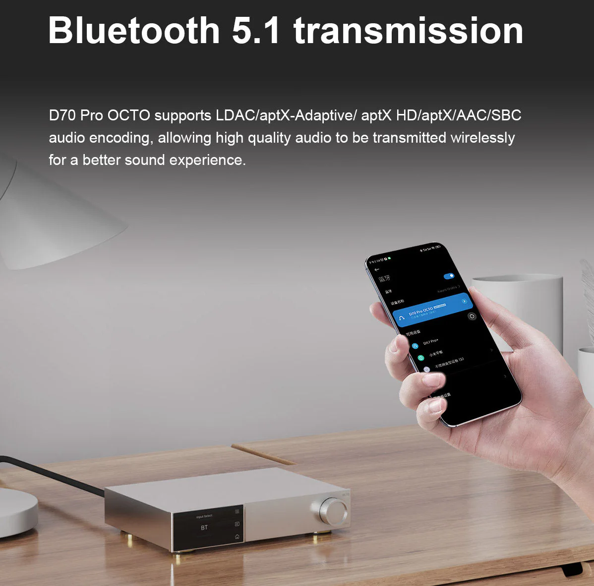 TOPPING D70 Pro OCTO HIFI Desktop DAC (Apos Certified) - Image 8