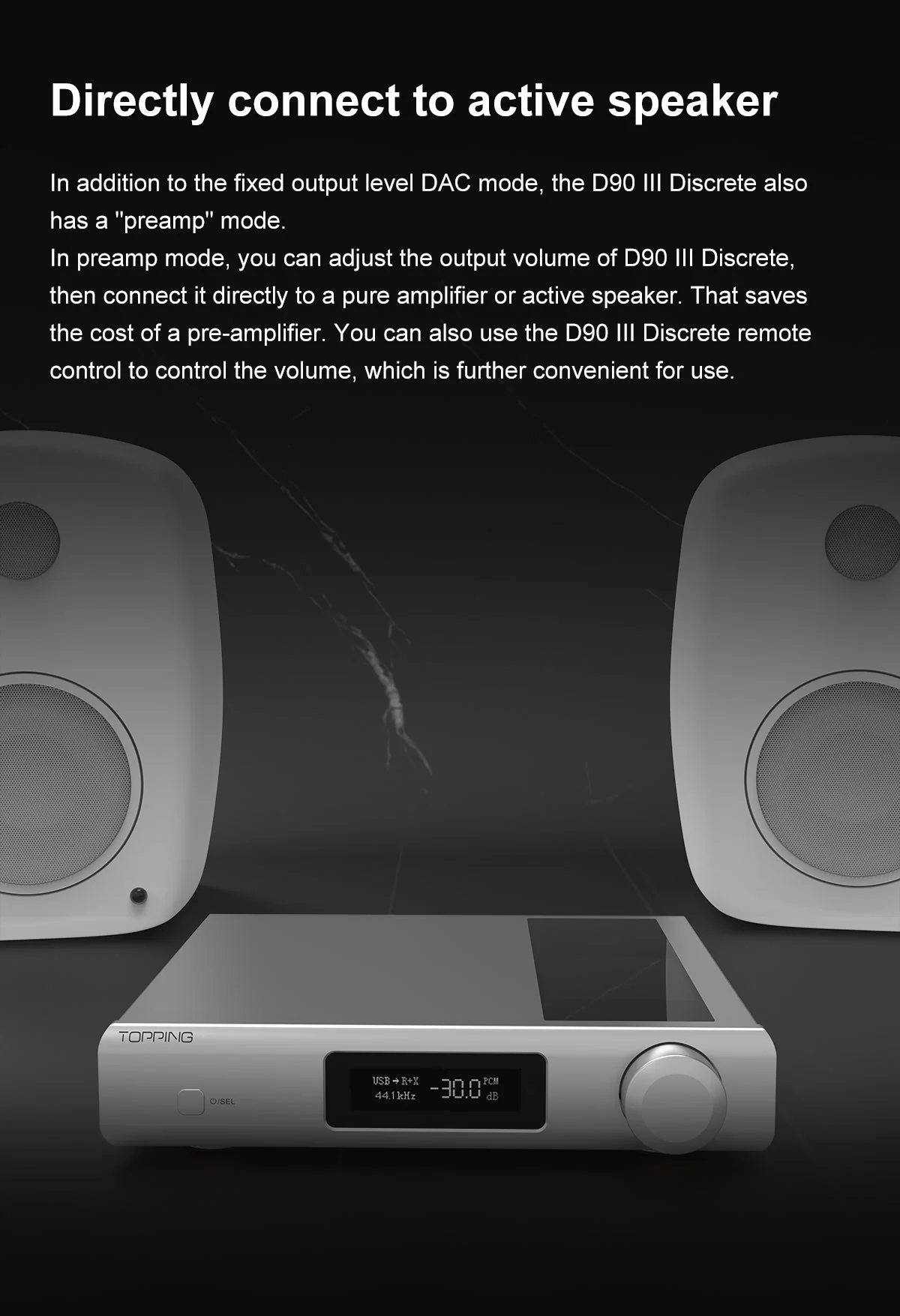 TOPPING D90 III Discrete 1-bit Fully-balanced Desktop DAC - Image 15