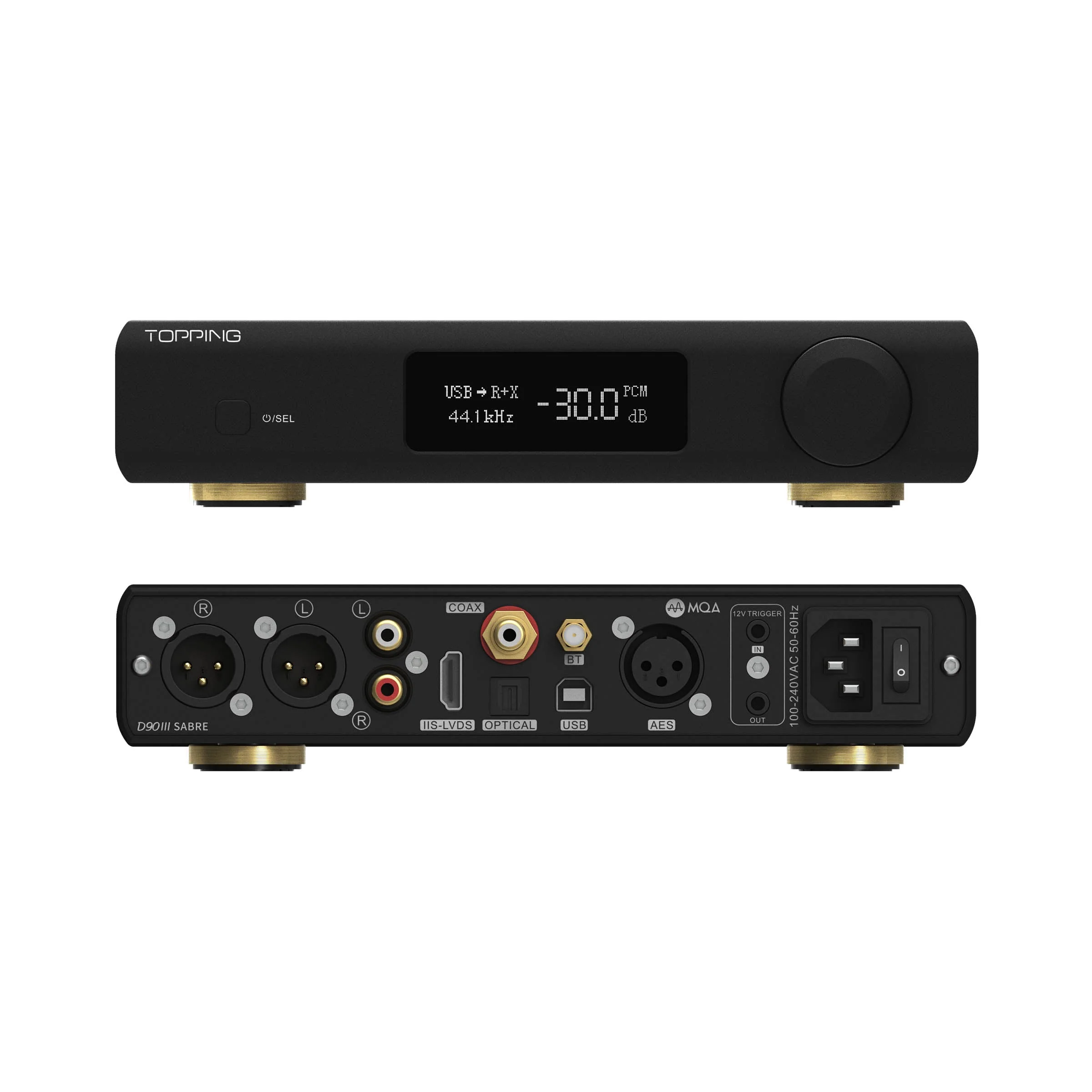 TOPPING D90 III Sabre Fully-Balanced HIFI DAC (Apos Certified) - Image 33