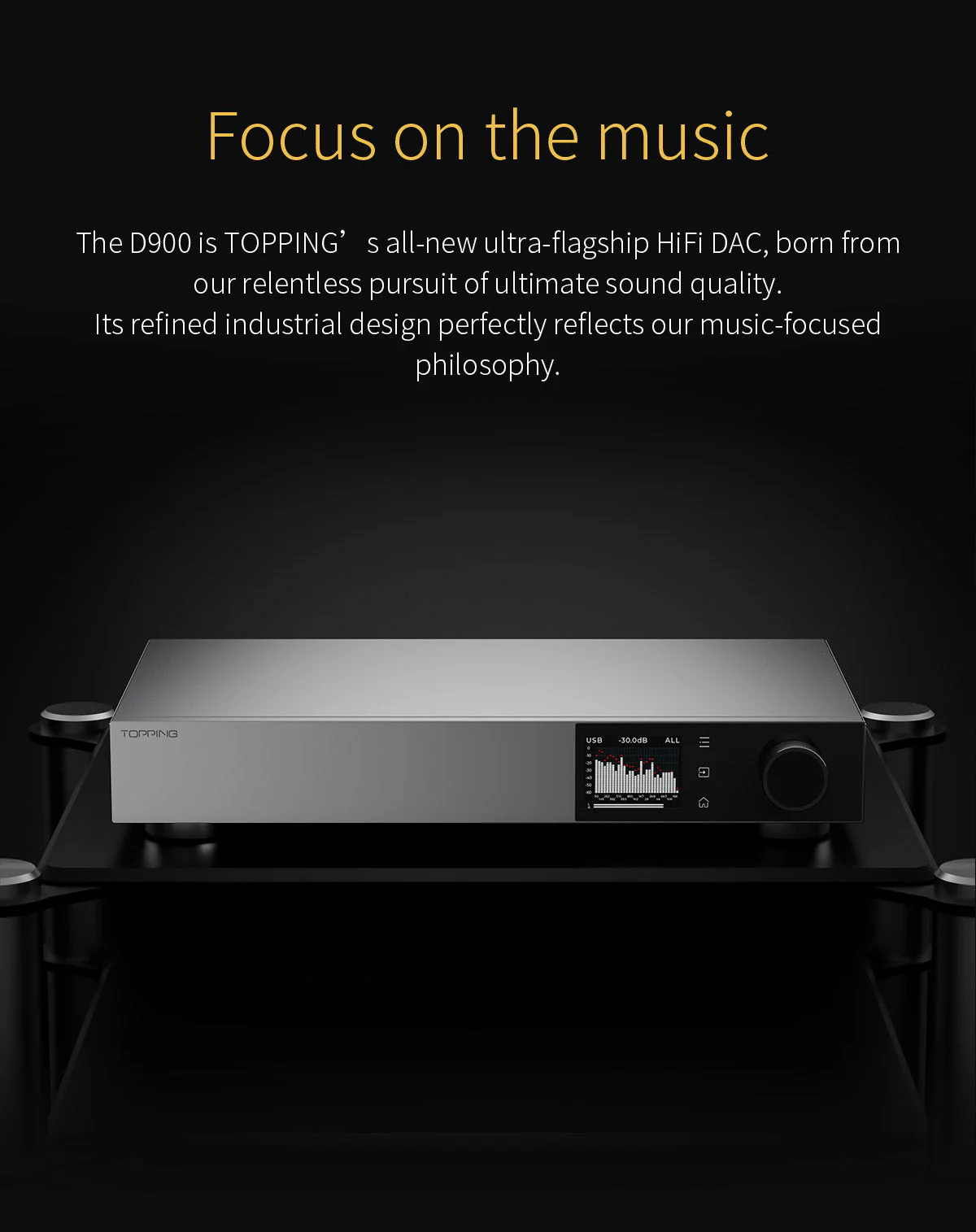 TOPPING D900 DAC (Digital-to-Analog Converter) - Image 9