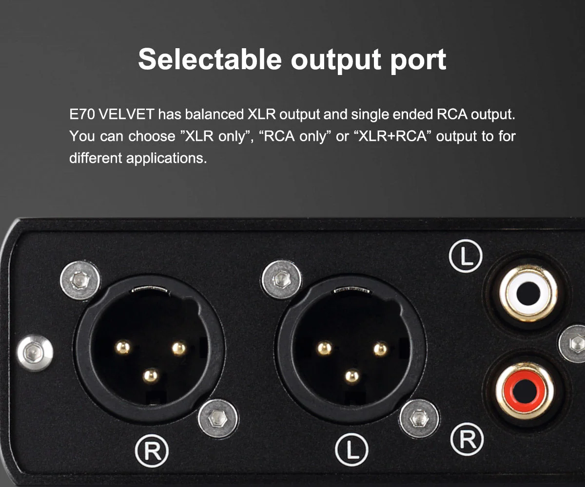 TOPPING E70 VELVET AK4499EX Desktop DAC (Apos Certified) - Image 14