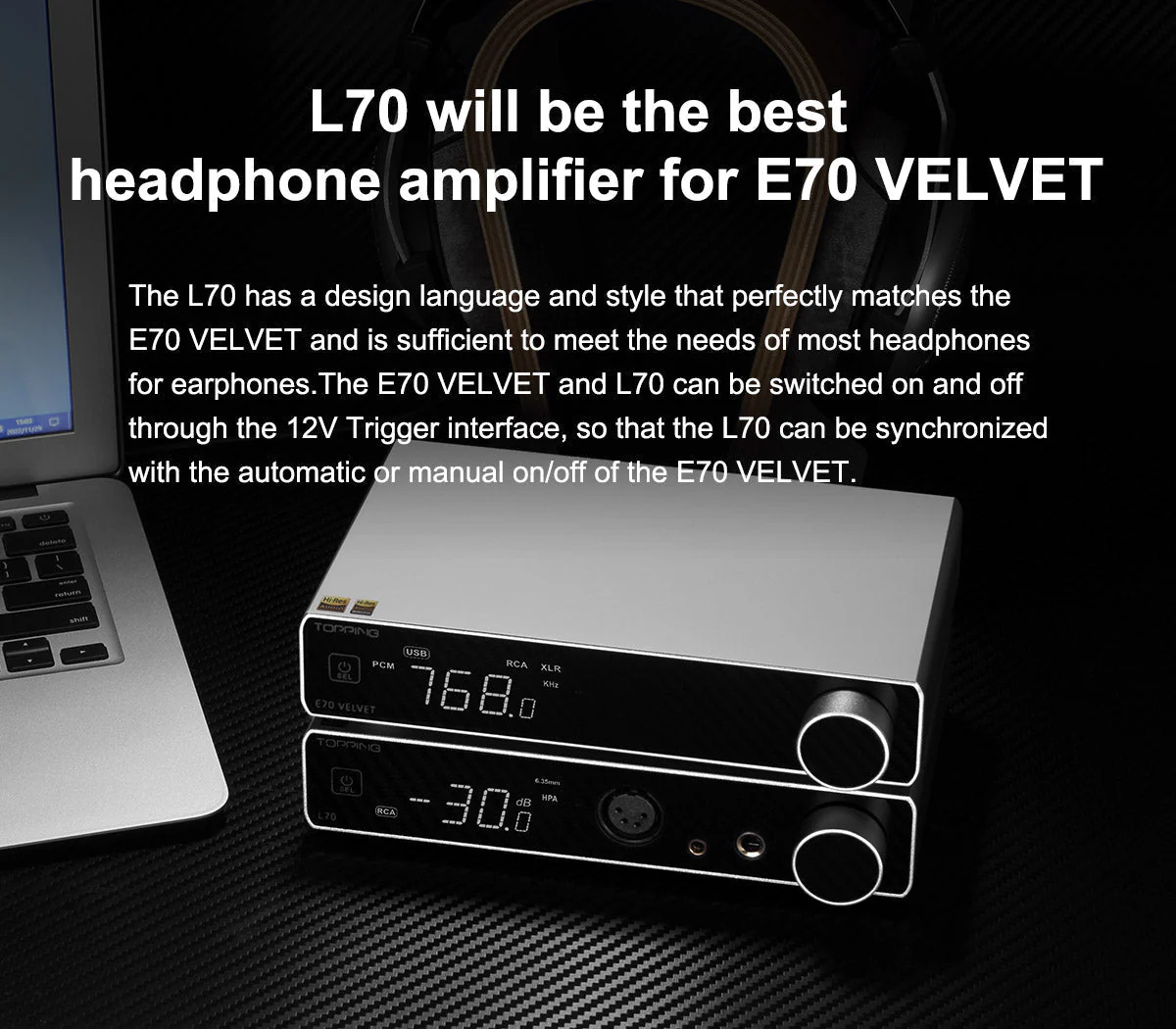 TOPPING E70 VELVET AK4499EX Desktop DAC (Apos Certified) - Image 18