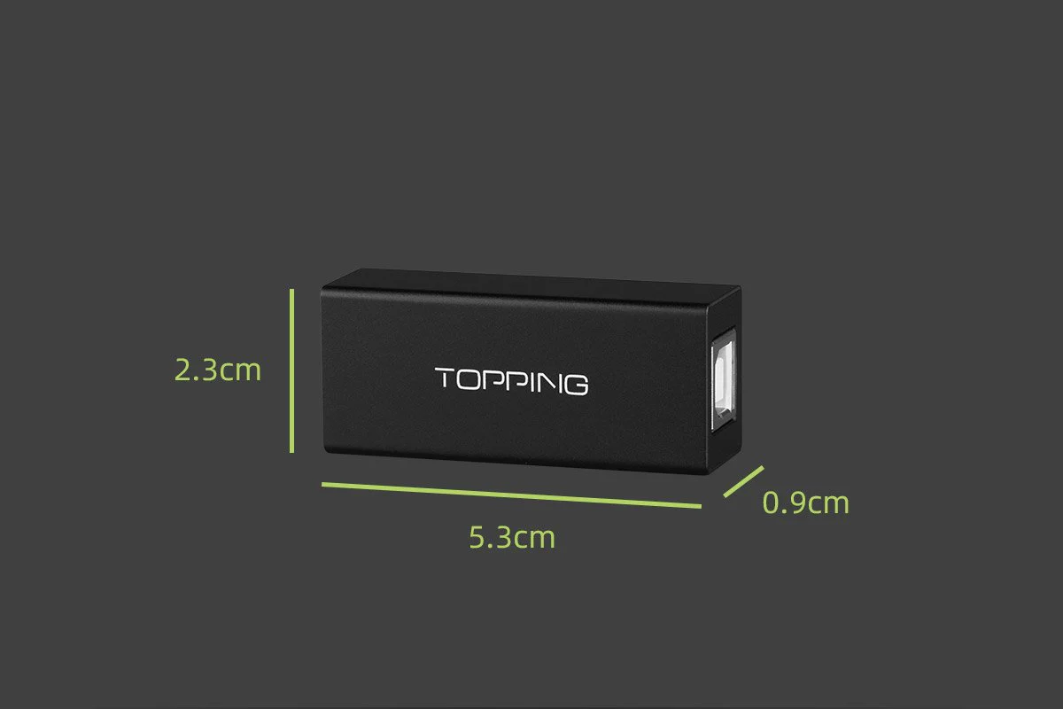 TOPPING HS01 USB 2.0 High Speed Audio Isolator (Apos Certified) - Image 12