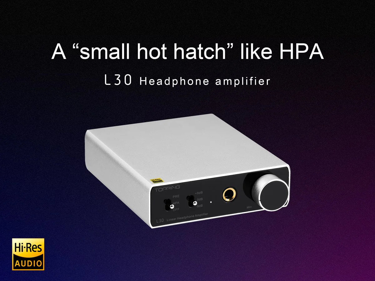 TOPPING L30 Headphone Amp (Apos Certified) - Image 2