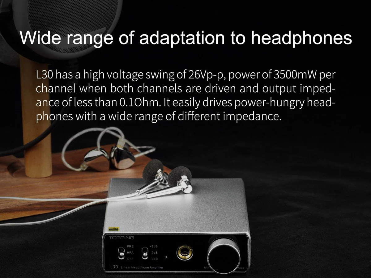 TOPPING L30 Headphone Amp (Apos Certified) - Image 6