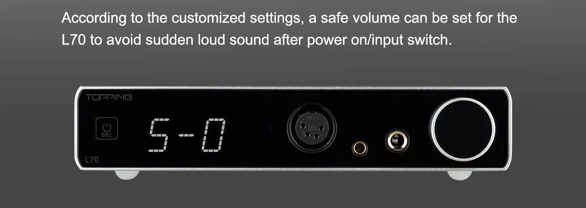 TOPPING L70 Fully Balanced NFCA Headphone Amplifier (Apos Certified) - Image 14