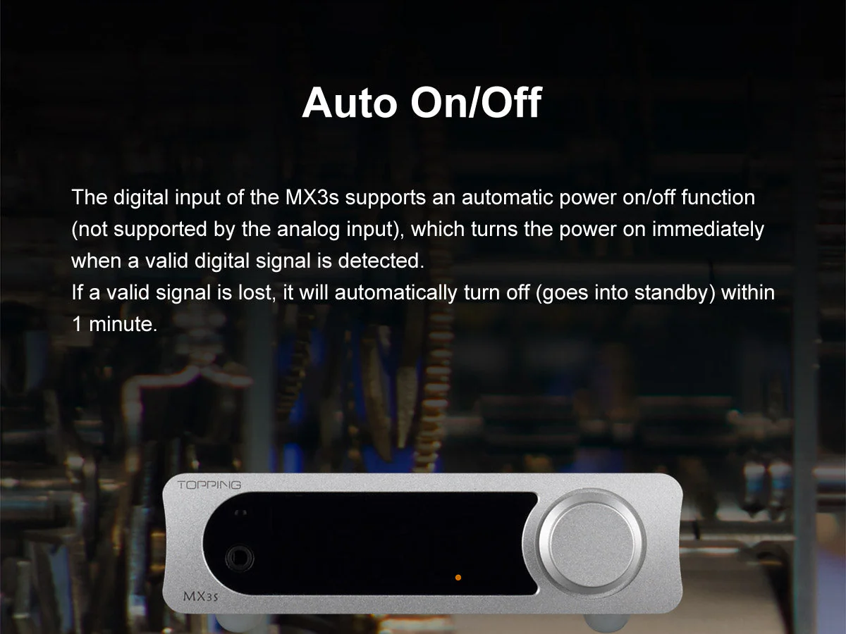 TOPPING MX3s Desktop DAC/ Headphone Amp/ Power Amp - Image 8