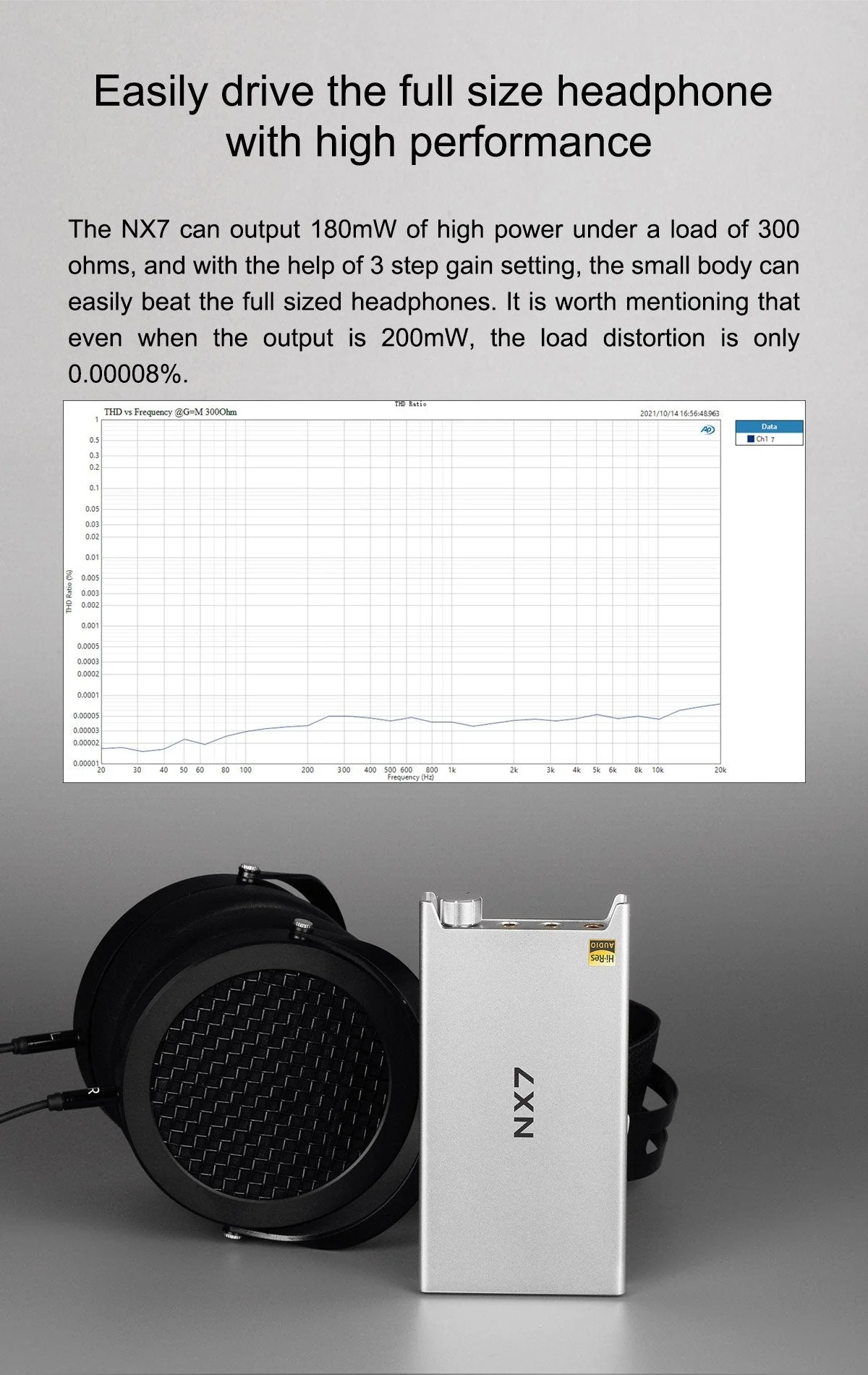 TOPPING NX7 Portable Headphone Amplifier (Apos Certified) - Image 6
