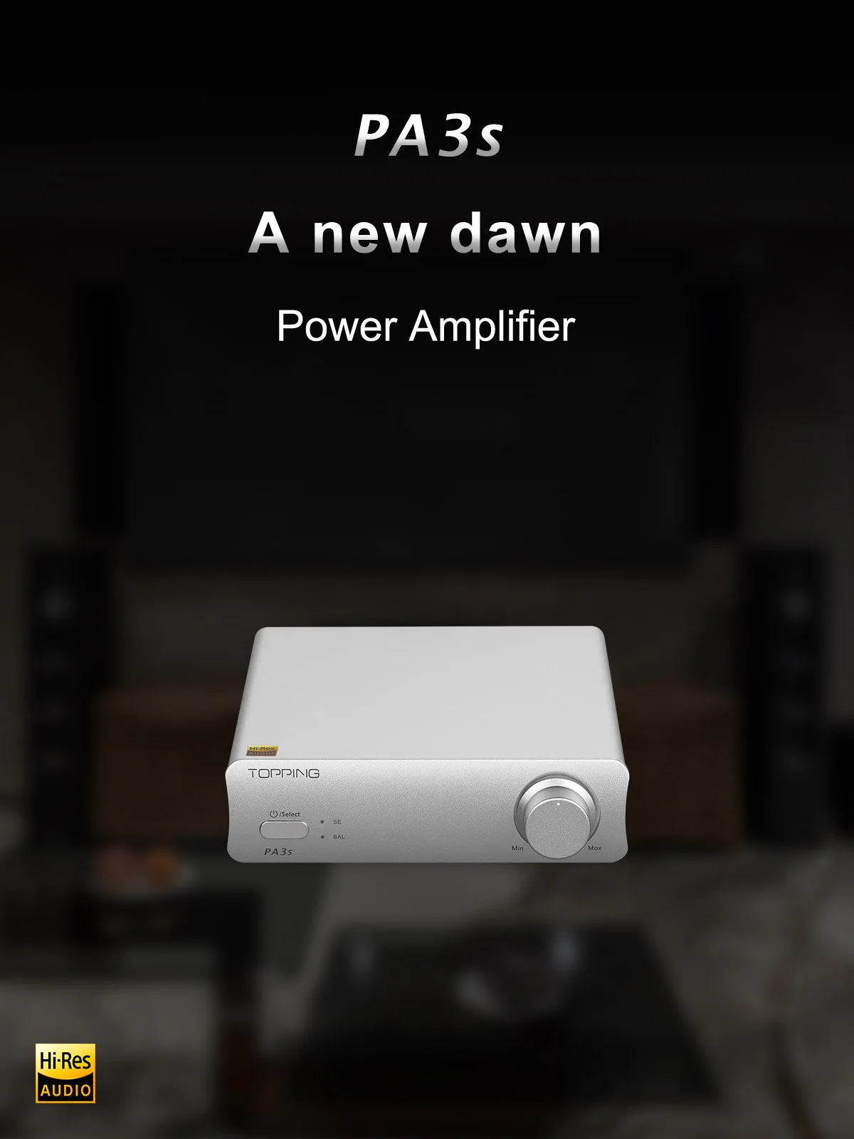 TOPPING PA3s Fully Balanced Class D Amplifier (Apos Certified) - Image 3