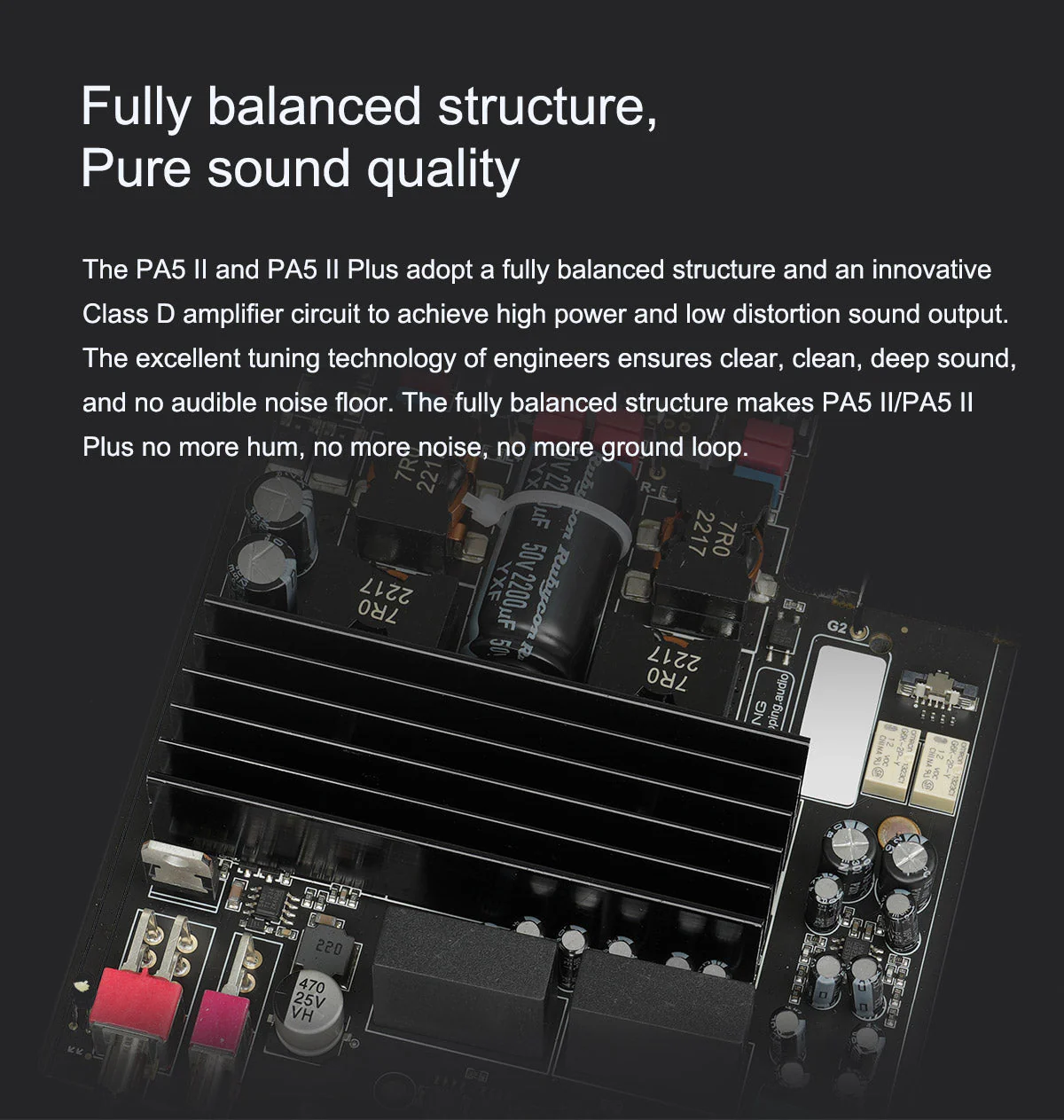 TOPPING PA5 II/ PA5 II Plus Compact Desktop Amplifier - Image 4