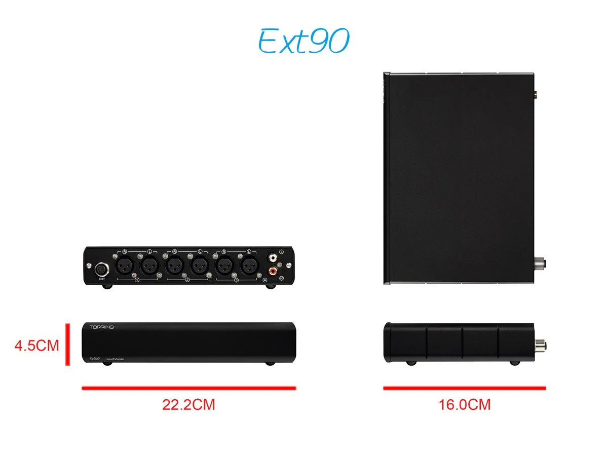 TOPPING PRE90 + EXT90 Preamp and Input Extender (Apos Certified) - Image 18